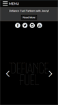 Mobile Screenshot of defiancefuel.com